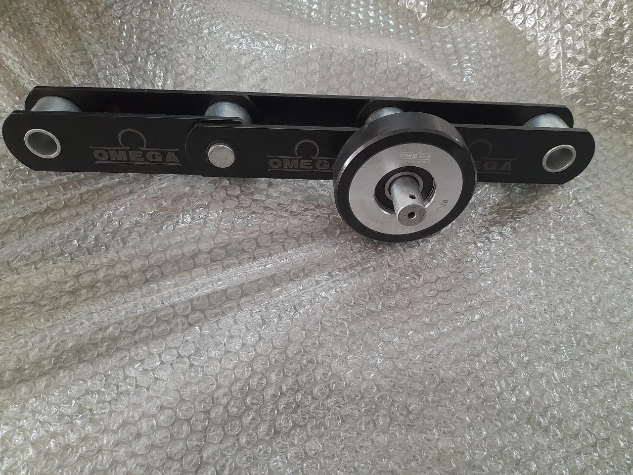 Outside-roller arrangement (100 mm heavy-duty rollers)