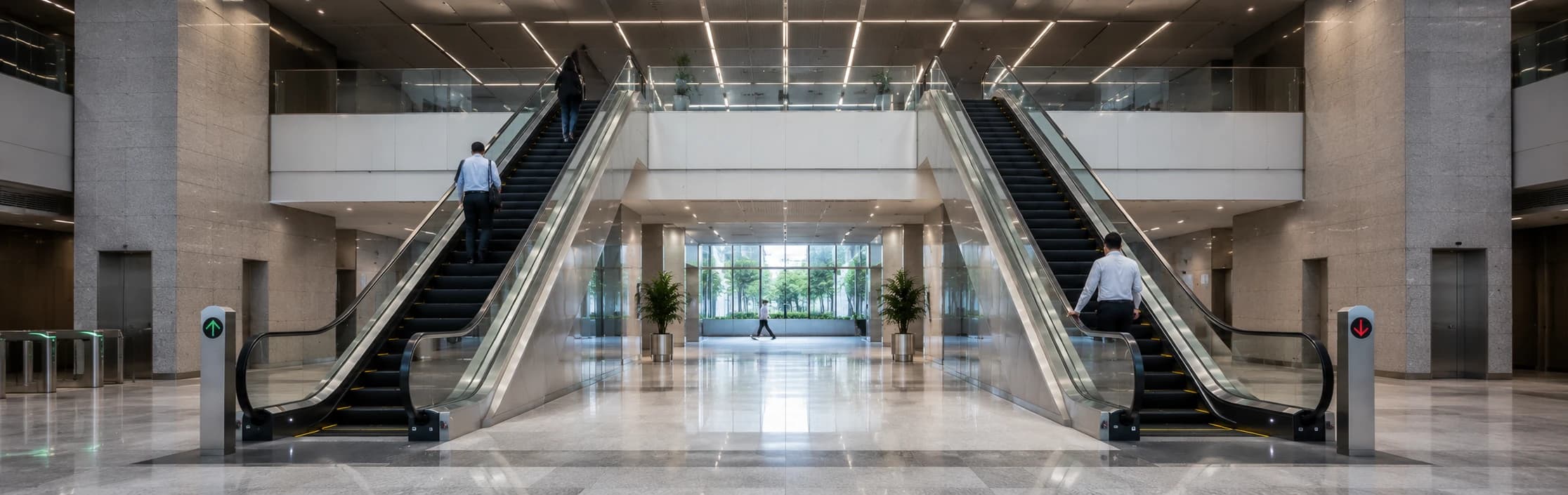Commercial lobby