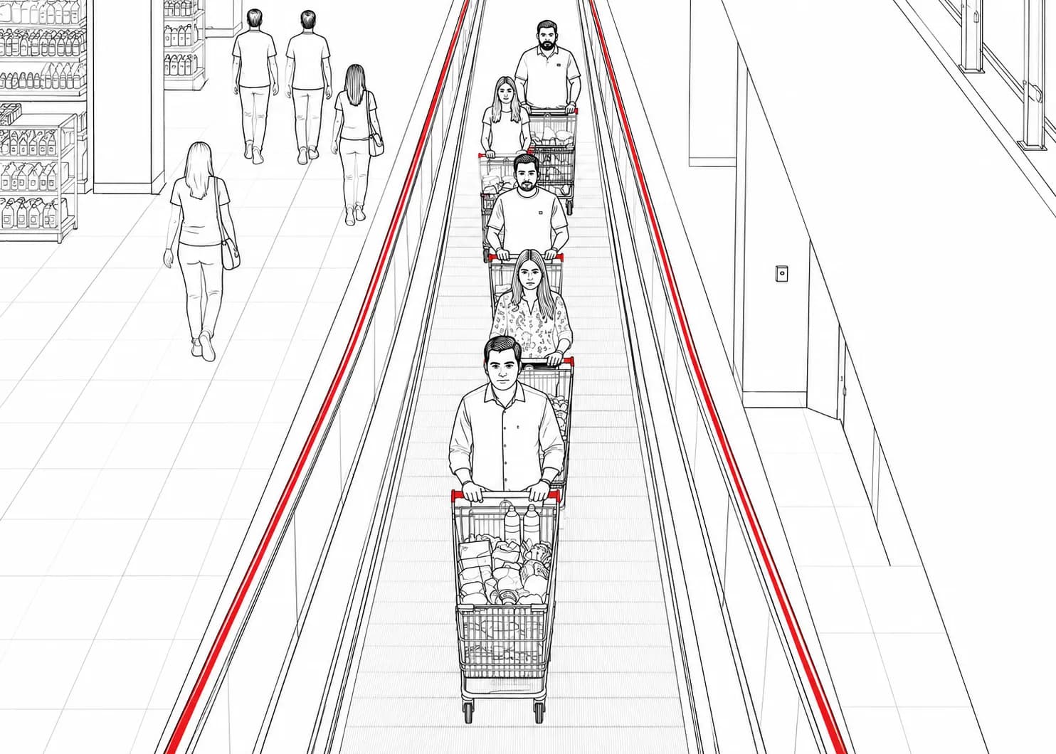 Shopping malls & hypermarkets