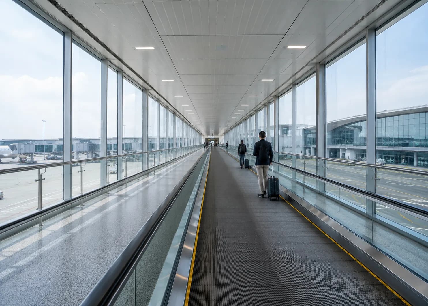 Airport inter-terminal passageway