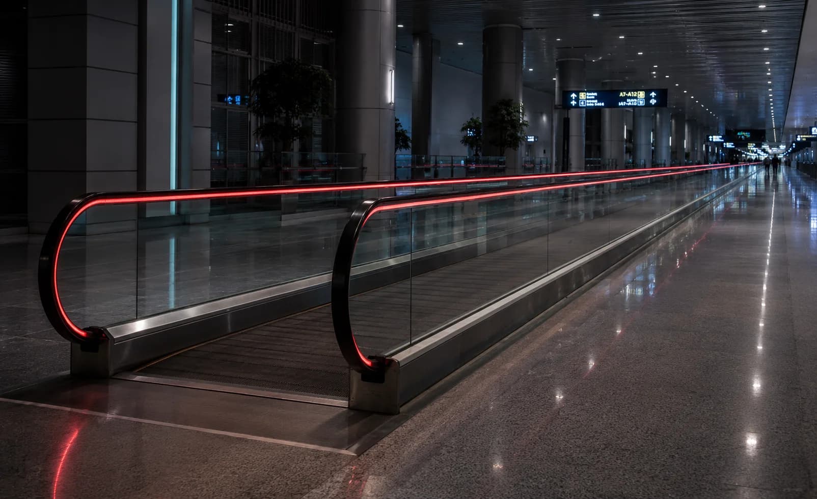 Handrail illumination (LED)