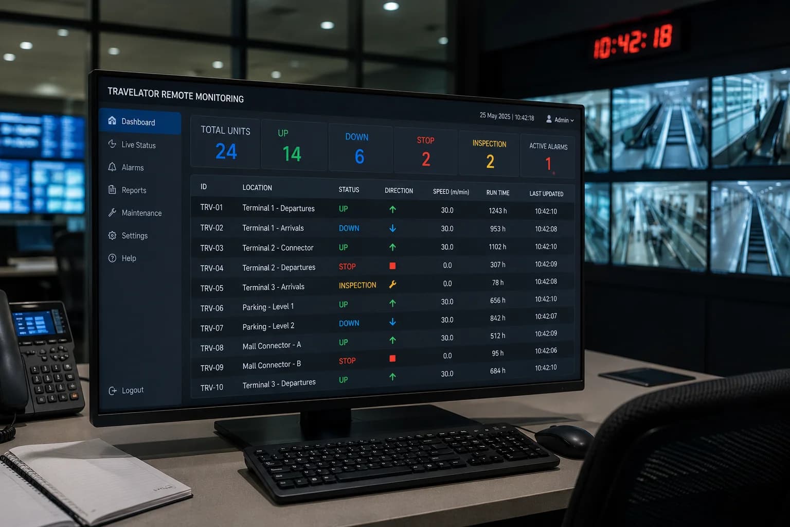 Remote monitor