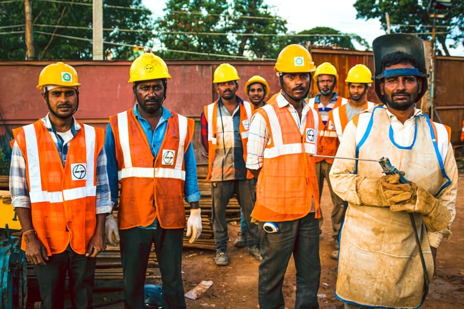 Group of workers