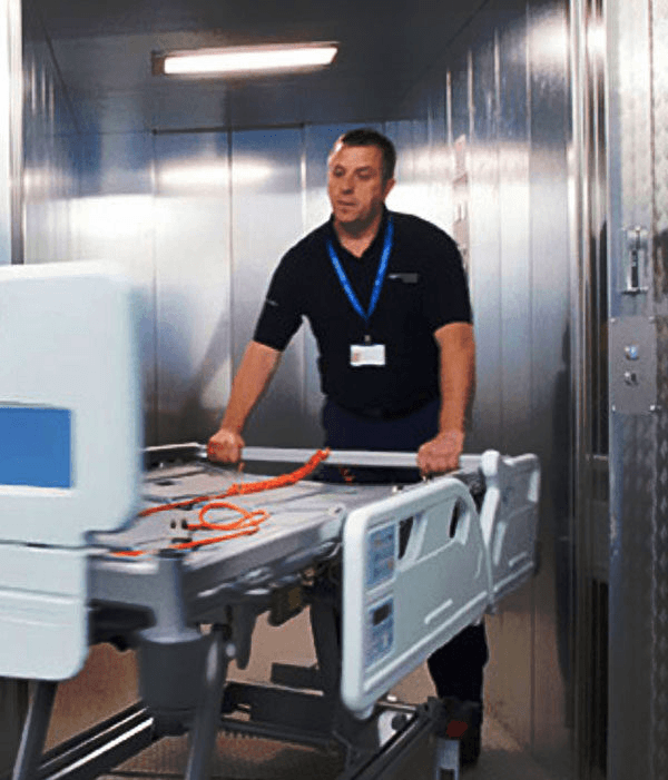 Omega’s hospital elevators ensure safe, efficient, and reliable transport for patients and staff, built to meet modern healthcare standards.
