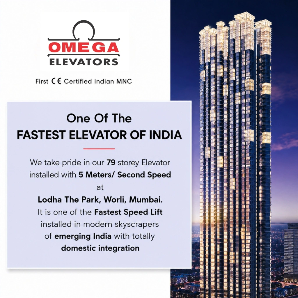 Fastest Elevator of India